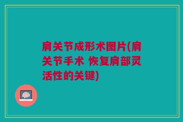 肩关节成形术图片(肩关节手术 恢复肩部灵活性的关键)
