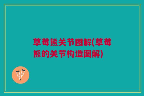 草莓熊关节图解(草莓熊的关节构造图解) 草莓熊关节图解(草莓熊的关节构造图解)