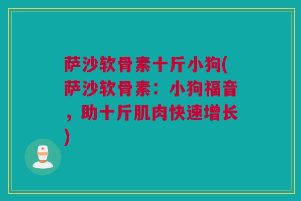萨沙软骨素十斤小狗(萨沙软骨素：小狗福音，助十斤肌肉快速增长)