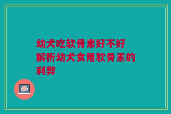 幼犬吃软骨素好不好 解析幼犬食用软骨素的利弊